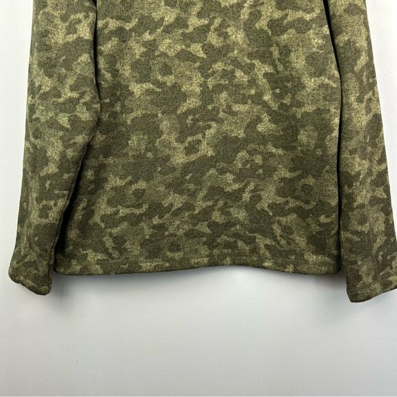The North Face Sherpa Lined Sweater Knit 1/4 zip Fleece Pullover Jacket Men’s M - Picture 12 of 14